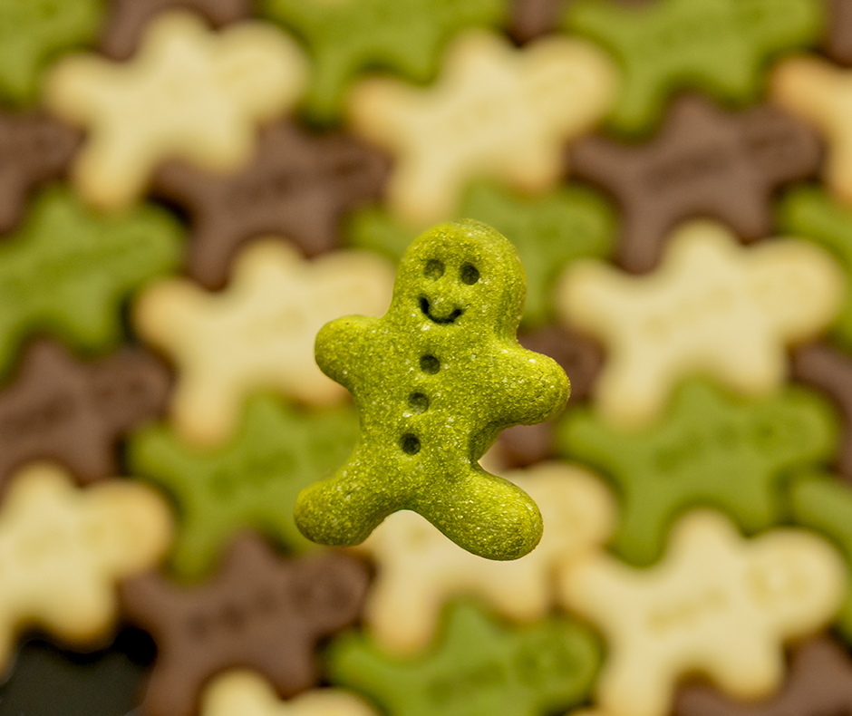 Matcha Christmas Cookies
