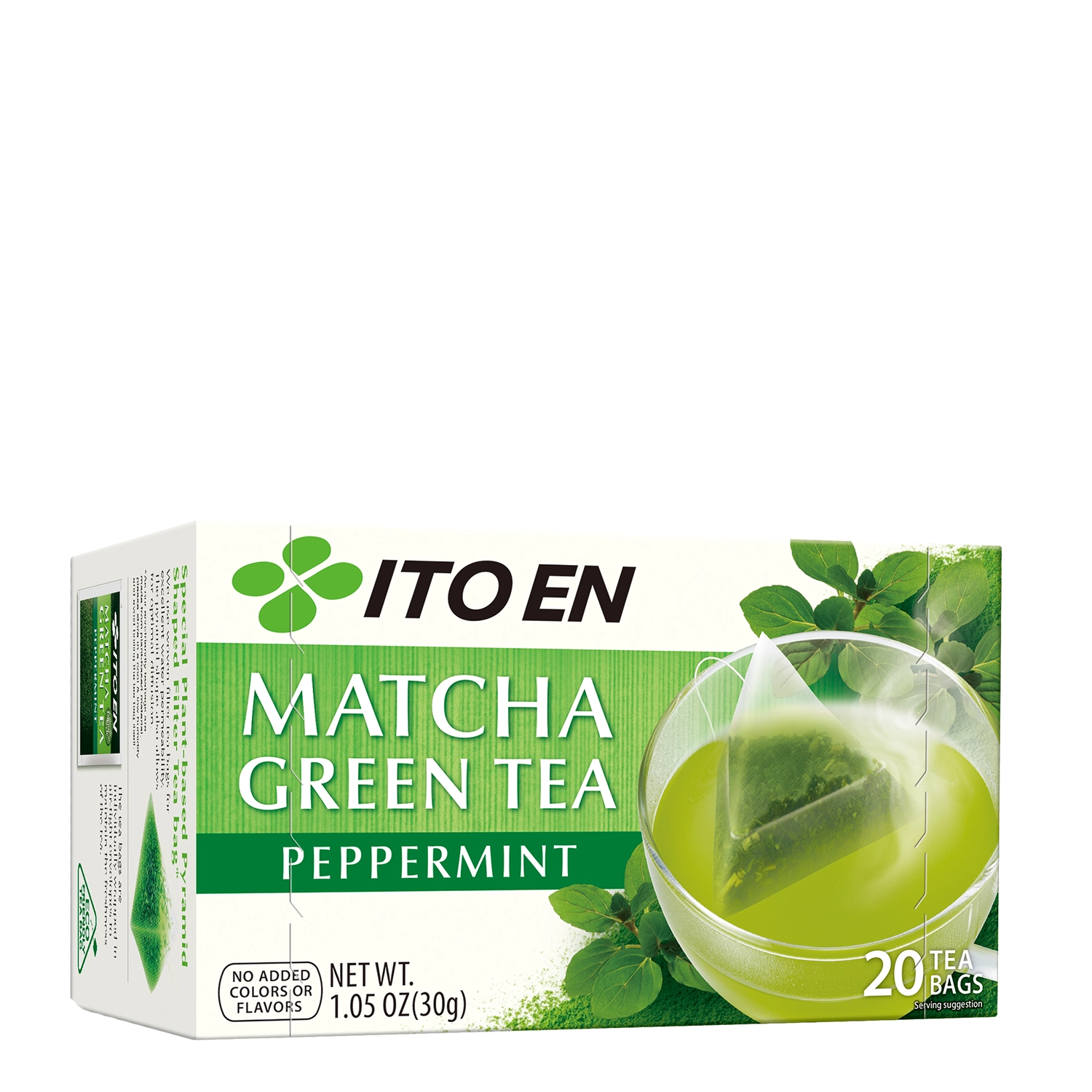 Matcha Green Tee Pfefferminz Teebeutel