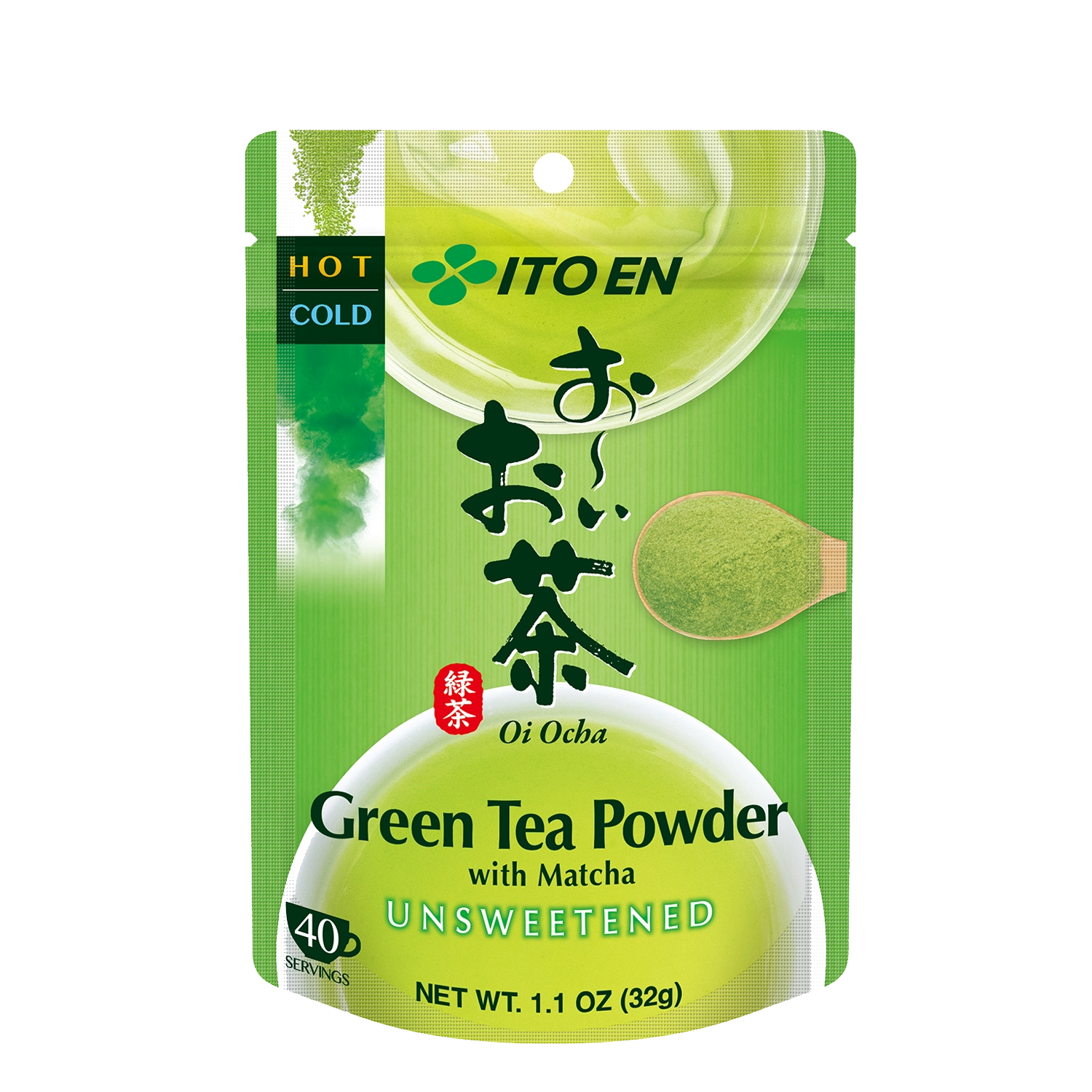 Oi Ocha Green Teepulver mit Matcha