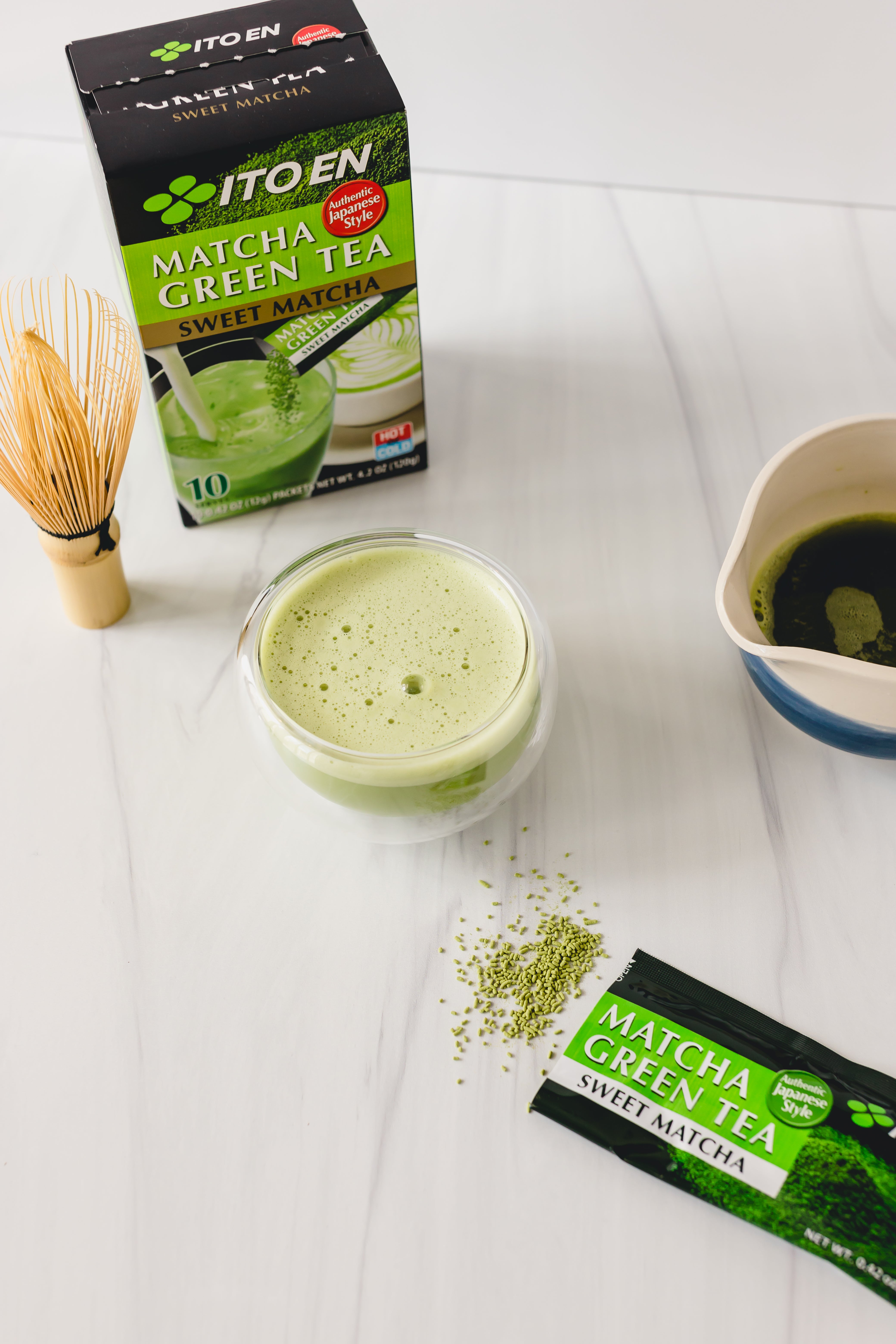 Sweet Matcha Powder Sticks