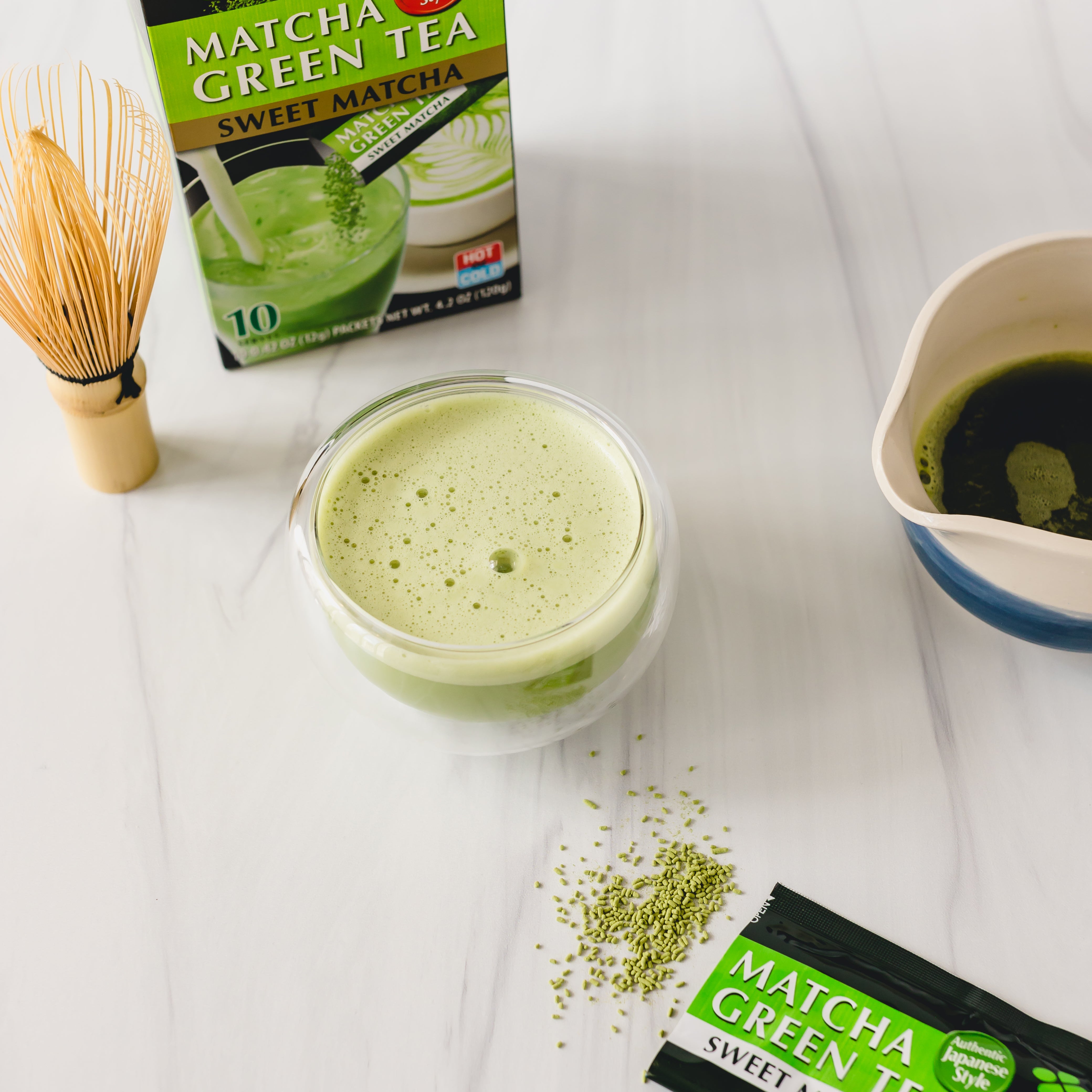 Sweet Matcha Powder Sticks
