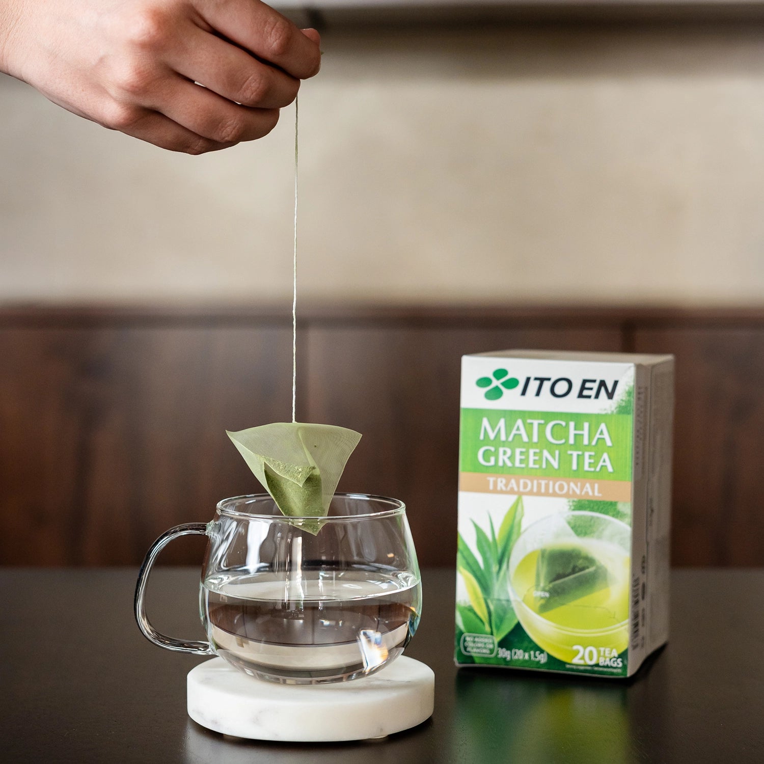 Matcha Green Tea Traditionelle Teebeutel