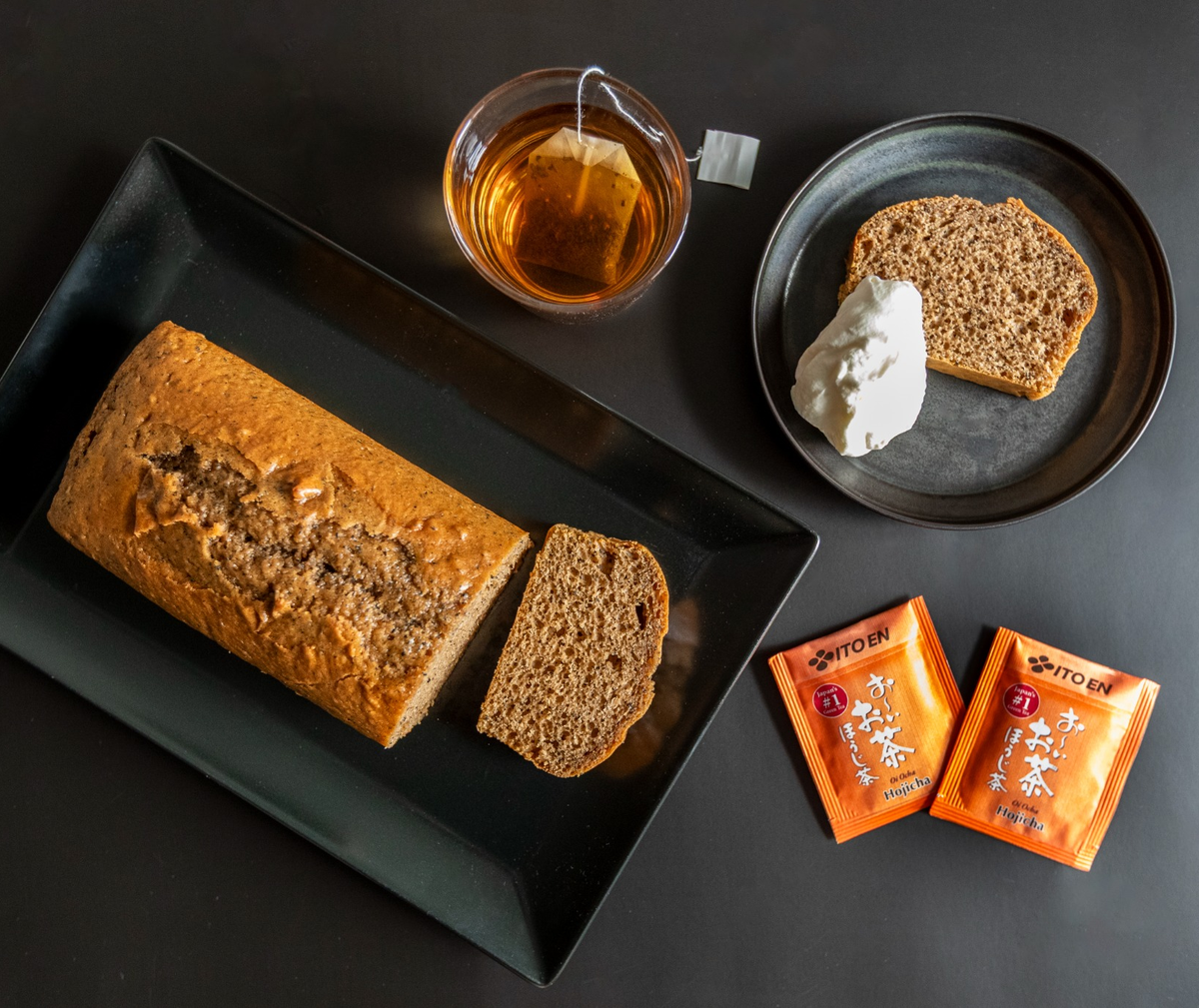 Hojicha Pound Cake