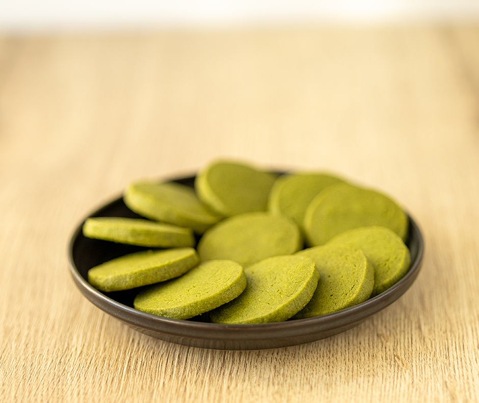 Matcha White Chocolate Cookies