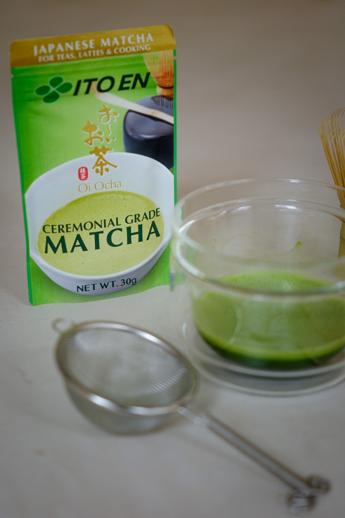 Oi Ocha Matcha ceremonial