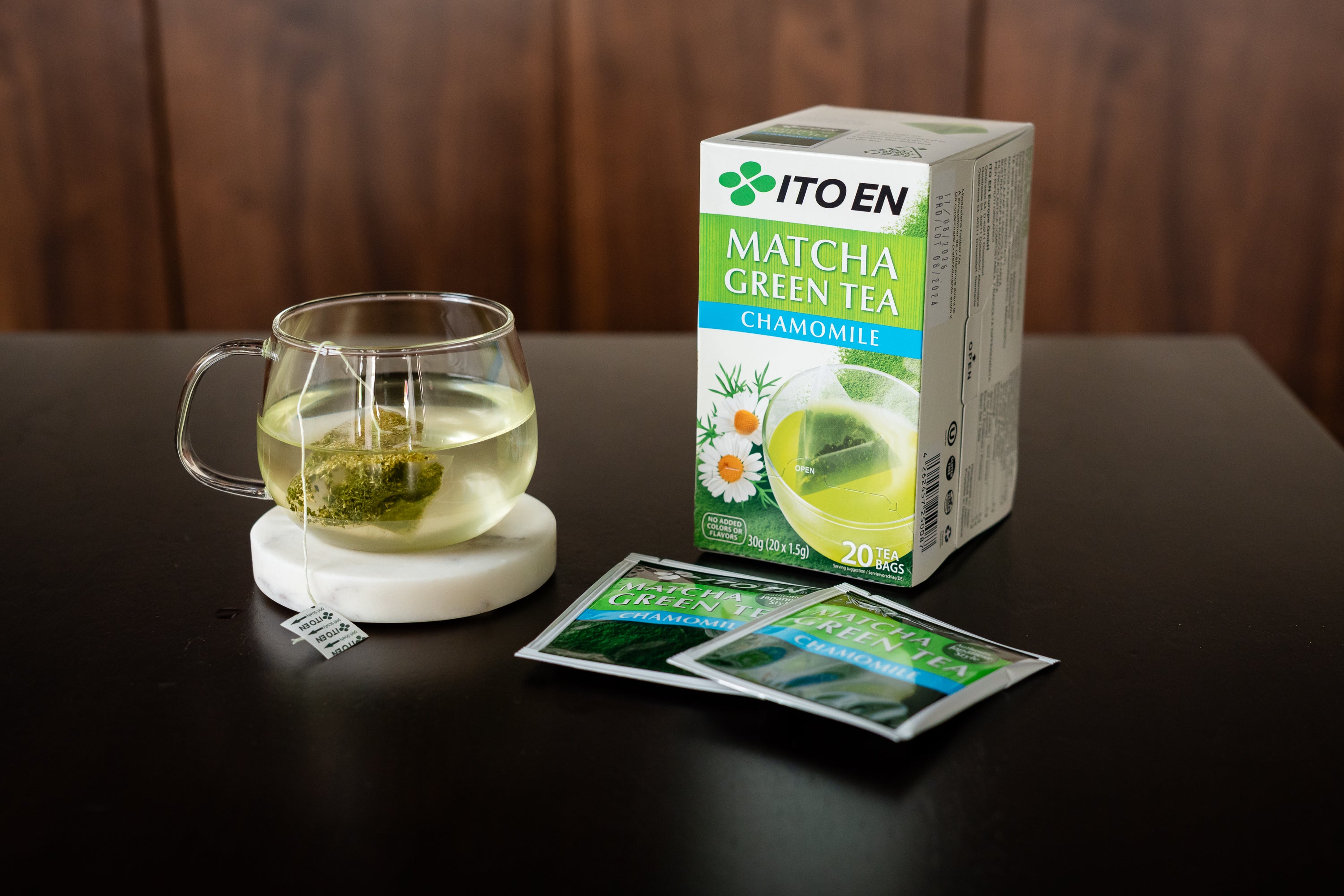 Matcha Green Tea Chamomile Tea Bags